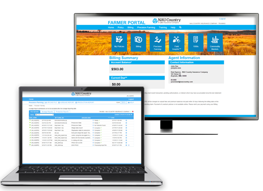 Online Bill Pay and Precision Farming